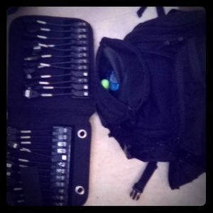 Black book of data/charging cables